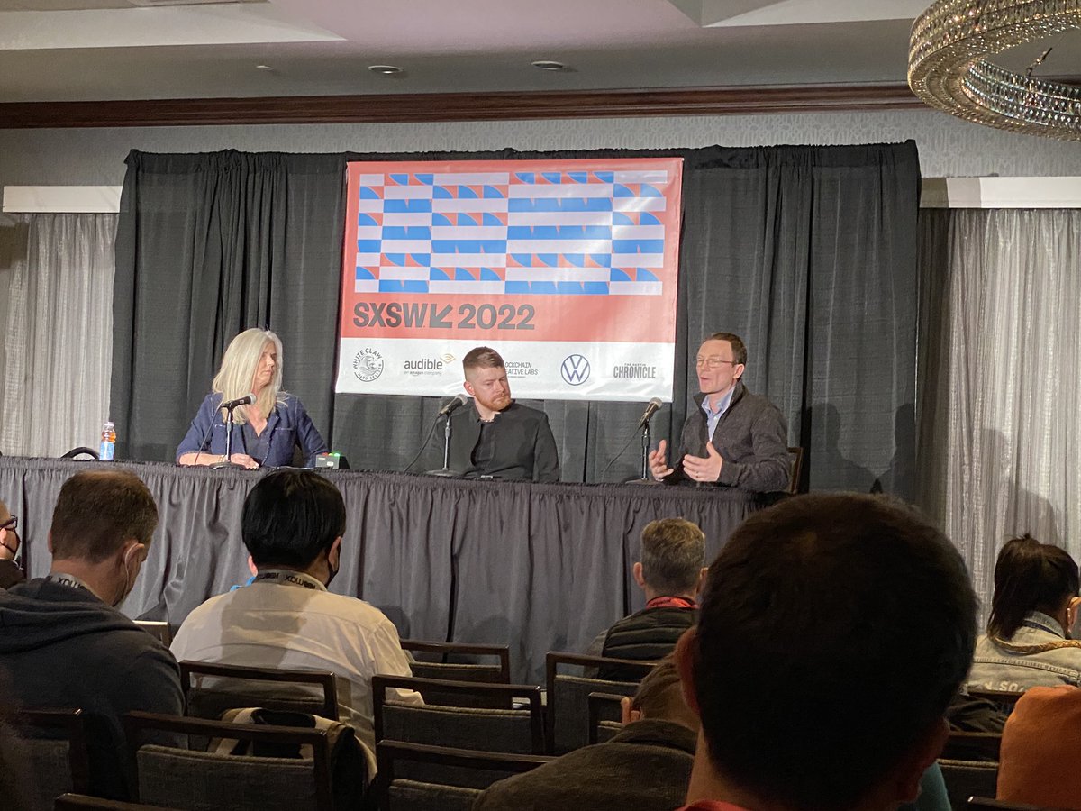 gregaper's tweet photo. “There’s a lot of creative talent that we in business aren’t uncovering”

Domhnaill Hernon @EYnews
#SXSW2022 https://t.co/NDtUmqGPsU