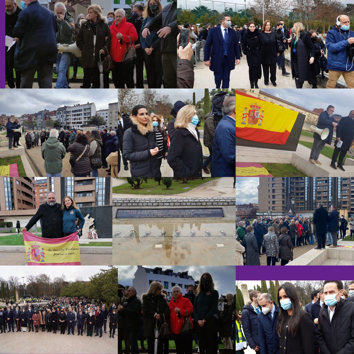 RAGCEasociados's tweet photo. RAGCE con las Víctimas.
Hoy hemos acudido al Acto Homenaje a las Víctimas del Terrorismo que ha tenido lugar en Madrid y en otras zonas de nuestra geografía nacional
Memoria, Dignidad y Justicia.
@_AVT_ @MiguelFolguera
@MAngelesPedraza
#NiOlvidoNiPerdón 
#SiempreGuardiaCivil https://t.co/CyaJfaZQKo