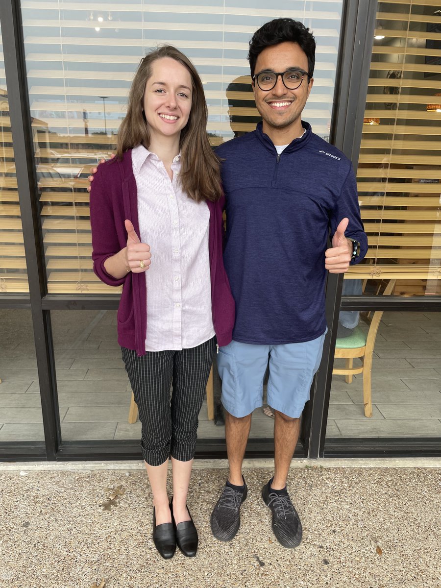 neuro_ergo's tweet photo. Big news...times 2!!!

Congratulations Sarah and @rkrthkyn on a successful doctoral defense. The NeuroErgo Lab couldn’t be more proud of you, and all of your accomplishments! https://t.co/nMCRh2o8so