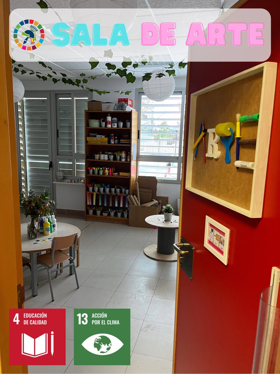 🆕Estrenamos la Sala de Arte del <a href="/ceipfororomano/">CEIP Foro Romano</a> 
Nuestra compañera Patricia C. @pcz1980 ha diseñado este espacio calmado y encantador para dejar fluir el arte que llevamos dentro 🎨🖌📦🗞🧶

En la sala puedes encontrar un montón de materiales artísticos y reciclados para crear.