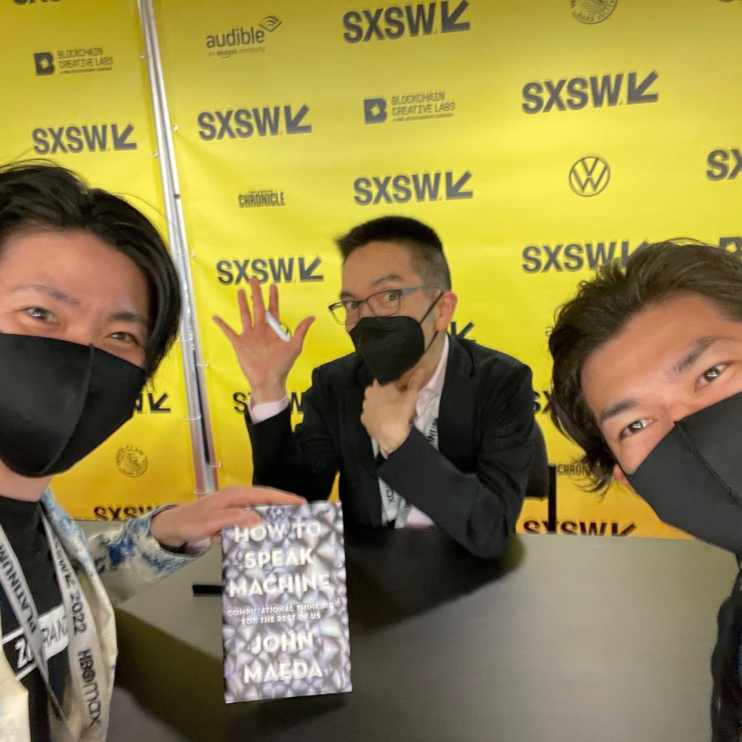 RyoZeBrand's tweet image. My favorite book📘
"HOW TO SPEAK MACHINE" by Dr. John Maeda☺️
#SXSW #johnmaeda #computationldesign #branding #resilience