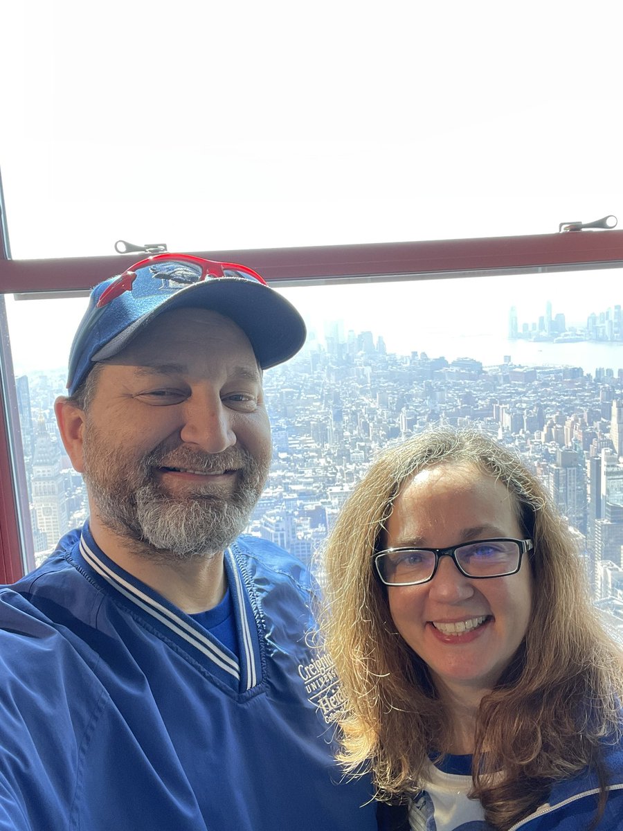 cuvballfan's tweet photo. Finally was able to see the views from the Empire State Building today. https://t.co/lk1kMSNtTn