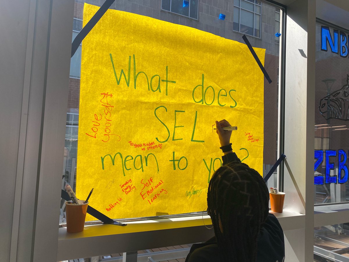 NBHS students participated in #SELday today by participating and engaging in SEL activities throughout the day!! #SELDAY #NBPS4SEL