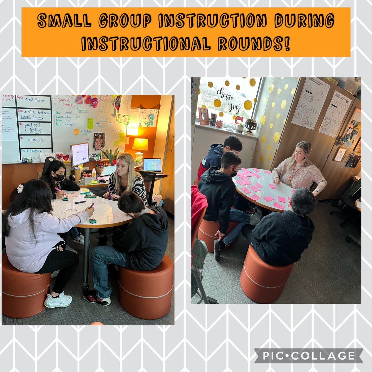 Observing small group instruction during instructional rounds is the best! #BISDShines #WeAreBirdvilleISD