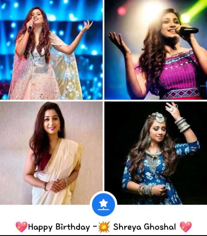 Happy Birthday \" Melody Queen \" Shreya Ghoshal . 