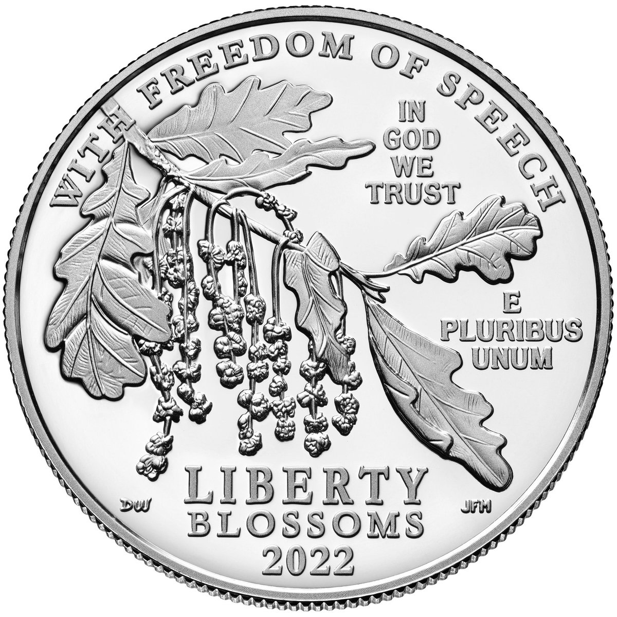 I’m excited to pick up these new 2022 platinum Proof Series Celebrating Five Freedoms of the First Amendment. Limited to only 15,000 coins. Going to have the advanced releases in PF70 signed by former US mint Director David J Ryder.