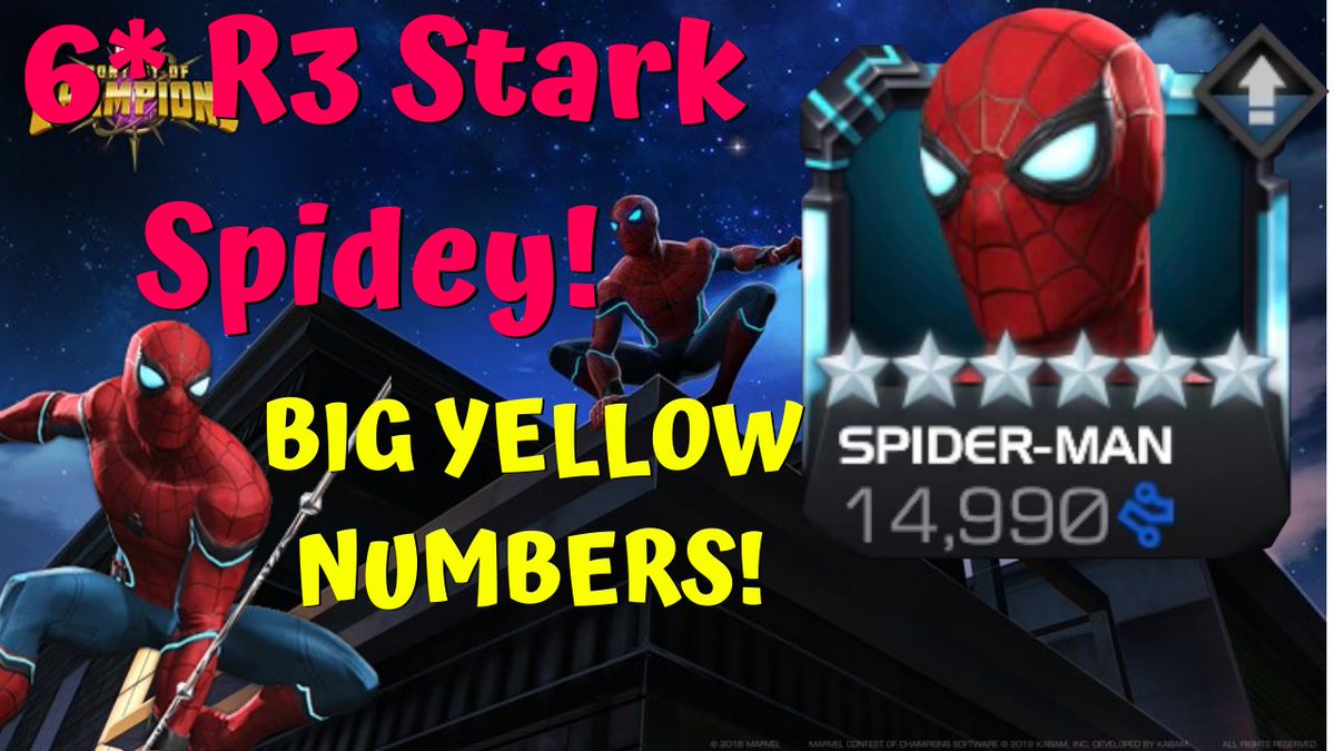 Finally taking the OG God of the contest to rank 3 my all time favorite champ Stark Spidey! <a href="/MarvelChampions/">Marvel Contest of Champions</a> 

 youtube.com/watch?v=se_qV1…