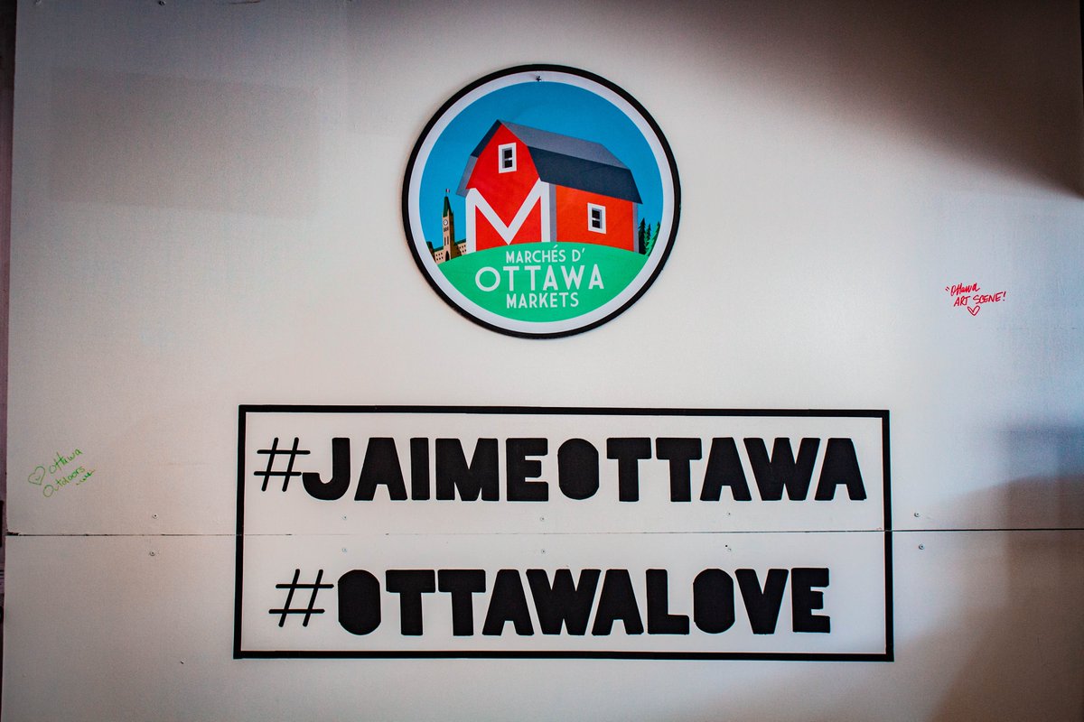 OttawaMarkets's tweet photo. The #OttawaLove mural is prepped and ready to go for Sunday!

Come on down to 55 ByWard Market Square on Sunday and Monday from 10am-5pm to sign the wall and write what YOU love about Ottawa!

Thanks to @FallDownGallery the beautiful lettering. https://t.co/GTsyjSYqDS