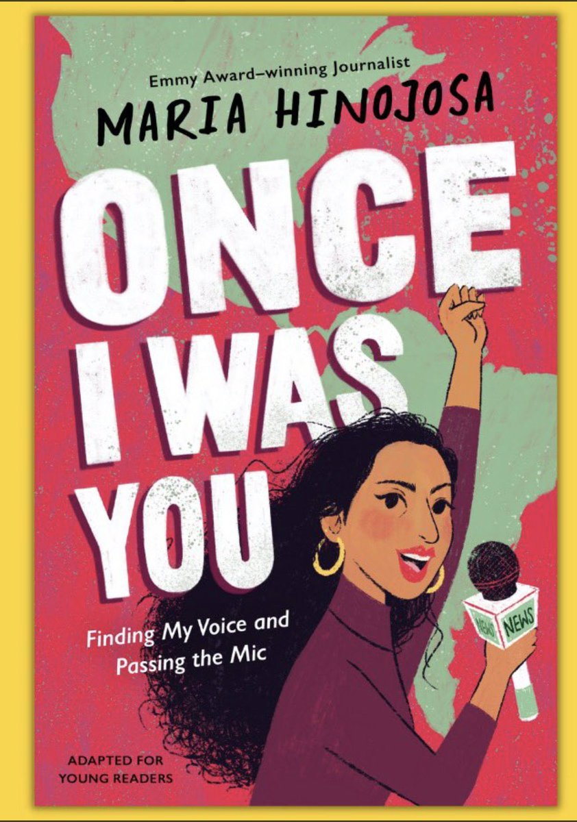 The cover of @Maria_Hinojosa's #OnceIWasYou Young Readers version is wow. Just wow.