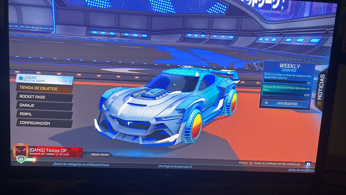 Gente que le quiera dar a rocket?