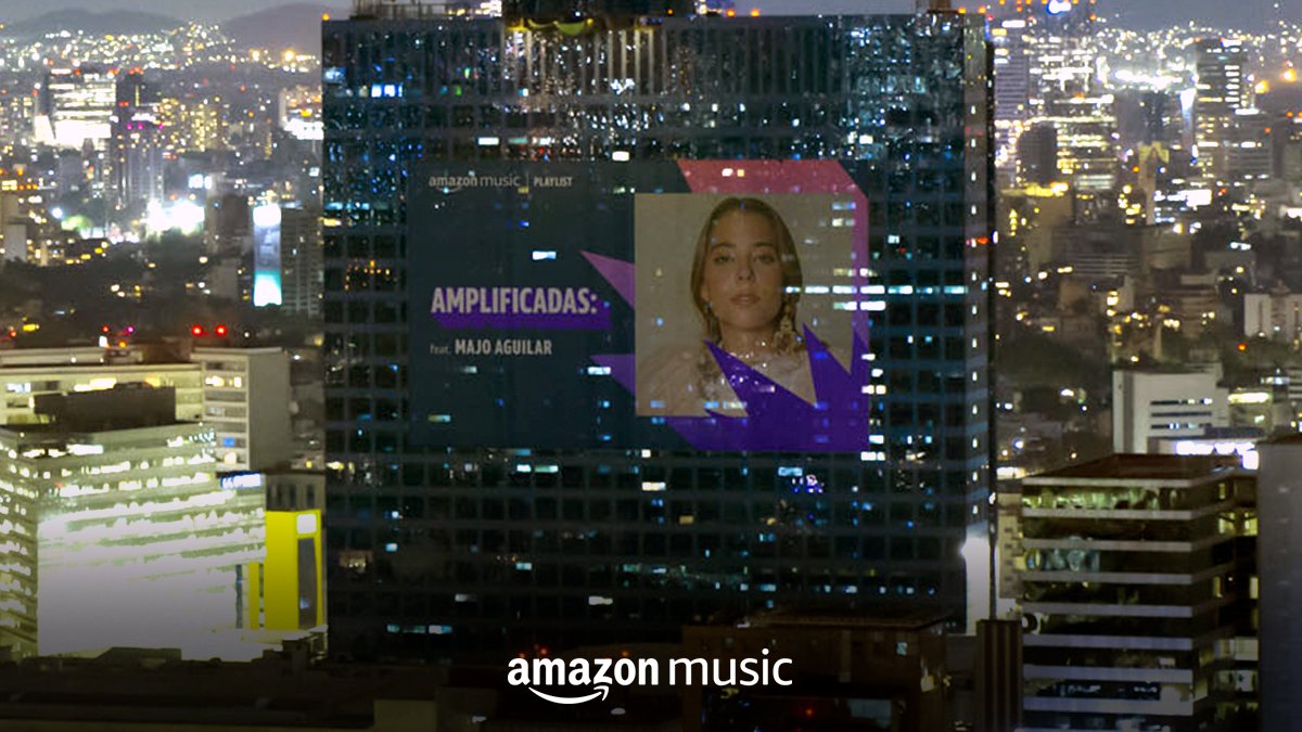 AmazonMusicMX's tweet photo. ¡Si la ves en el #WTC es porque real tienes que escucharla! 
Encuentra en #AmazonMusicMx, #AmazonOriginals y playlist #SomosPop y #AMplificadas. https://t.co/8izvQNZFpF