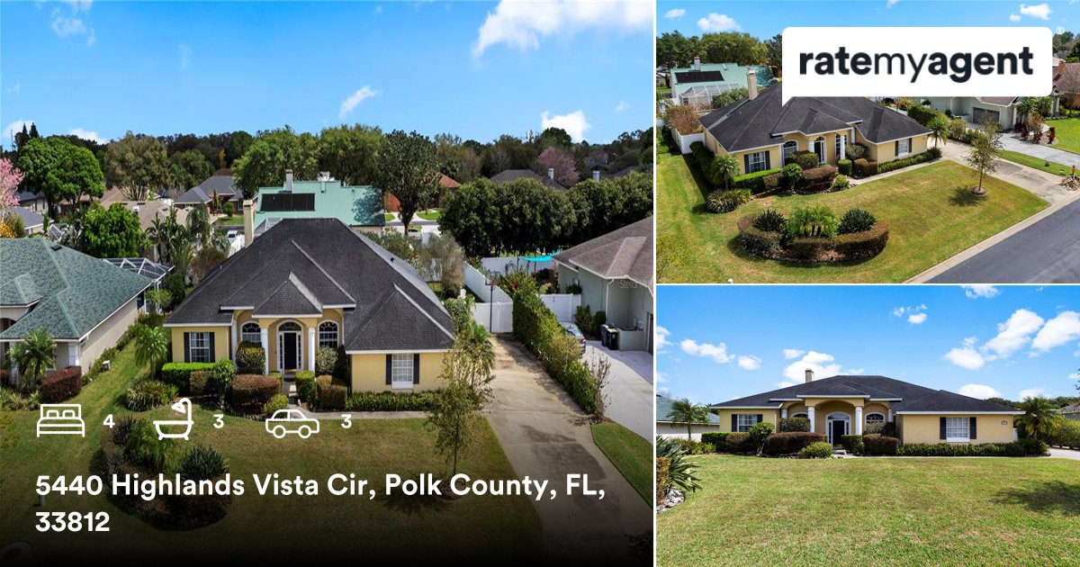 SharonsStreet1's tweet photo. 4 🛏 3 🛀 3 🚘
📍 5440 Highlands Vista Cir, Polk County, FL, 33812

My latest listing on #ratemyagent
https://t.co/uNVsJnZzyD https://t.co/0Sk523rRBA