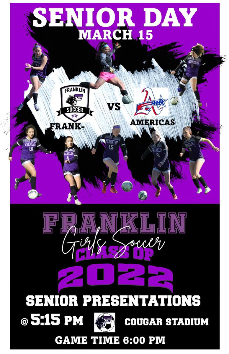 girlsoccerfhs's tweet photo. We want to invite you to our senior night next Tuesday…ceremony will start at 5:15 followed by our game against @Girls_SoccerAHS…we hope to see you all there!!
@SydneyVarela7 @court_16_16 @Kayla29Romero @WashburnGracie @Cassandraa_v @emilyholt28 @allygon04 Andrea Garcia https://t.co/P02EYpe3Do