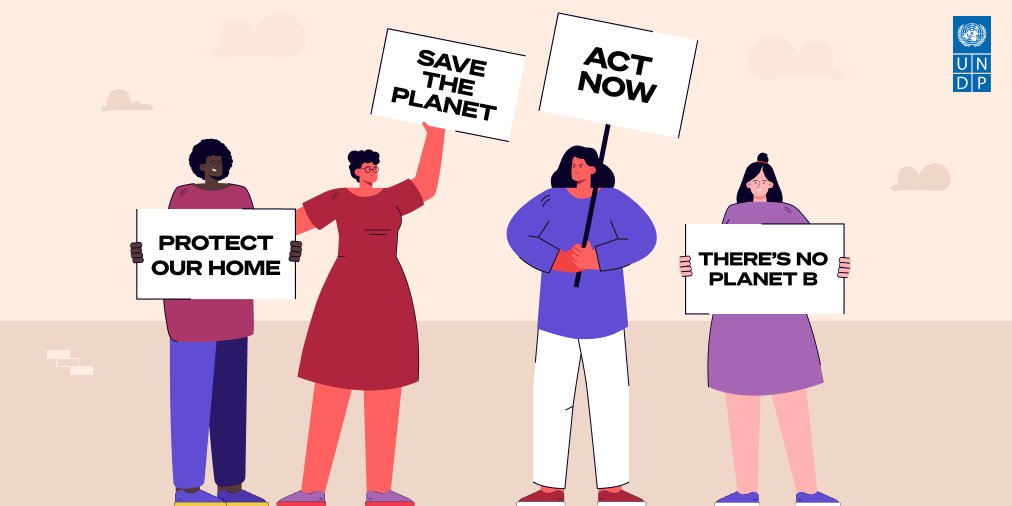 Women and girls around the 🌎 are playing a crucial role in leading the charge on #ClimateChange adaptation, mitigation and response to build a more sustainable future for all.
 
How are you taking #ClimateAction for people and for planet? 🙋🏾‍♀️🙋‍♀️🙋🏽‍♀️ 🙋🏿‍♀️ 
 
Comment below ⬇️

#CSW66
