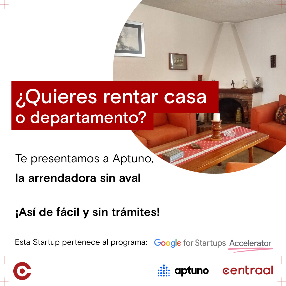 Centraal's tweet photo. ¿Buscas dónde rentar? Encuentra departamento o casa en #Aptuno sin aval y sin complicaciones. En Centraal ya probamos la plataforma y encontramos excelentes oportunidades.
Renta y vive seguro en: https://t.co/YyEmZrcq91
#comunidadcentraal #aptuno #rentodepartamento #casaenrenta https://t.co/pgNZfnhYPj