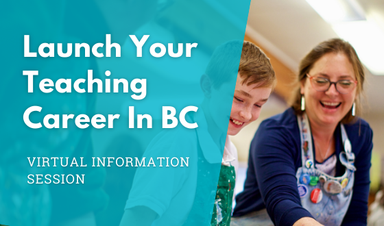 Make A Future - Careers in BC Education (@makeafuture) on Twitter photo Learn how to get hired as a teacher in BC! Sign-up for our information session on March 23rd
bit.ly/3pY0LN3
<a href="/UBCTeacherEd/">UBC Teacher Education</a> <a href="/SFUteachlearn/">Centre for Educational Excellence</a> #BCEd Learn how to get hired as a teacher in BC! Sign-up for our information session on March 23rd
bit.ly/3pY0LN3
<a href="/UBCTeacherEd/">UBC Teacher Education</a> <a href="/SFUteachlearn/">Centre for Educational Excellence</a> #BCEd