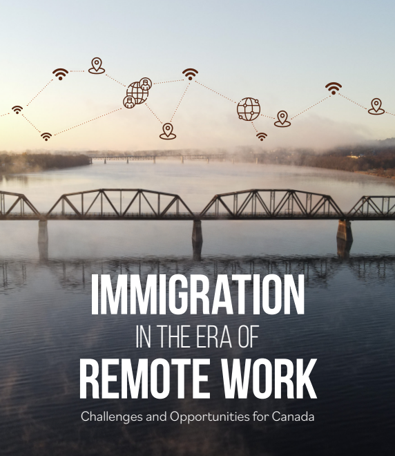actioncanada's tweet photo. How can the shift toward remote work, combined with ambitious immigration targets, create a stronger Canadian economy? And what of stories that don't fit the traditional mode of move and stay put?

Read the #ActionCanada report profiding ideas for answers: https://t.co/2Jl9P9Qm71 https://t.co/wdA1re0XNt