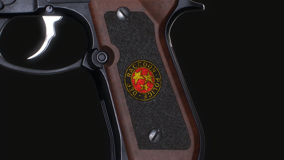 _AlexMcClane's tweet image. #SamuraiEdge #ResidentEvil #Biohazard #blender #blender3d #b3d #gameart