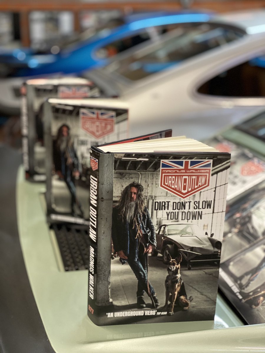 I hear reading is making a comeback ;)

Get your copy of my book “Dirt Don’t Slow You Down - Vol. 3” here! 

magnus-walker.myshopify.com/collections/all