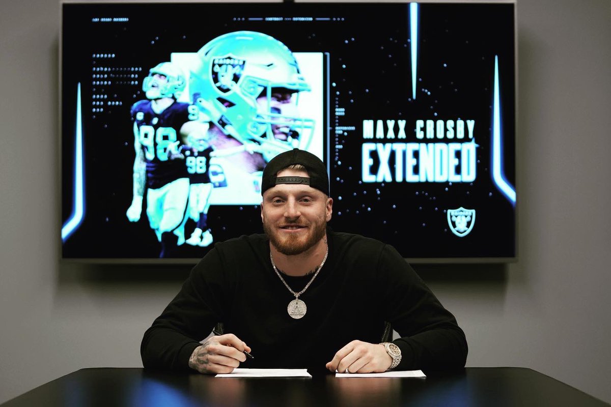 Maxx Crosby tweet media