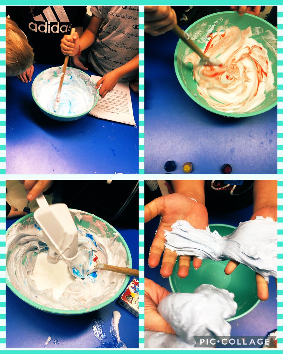 After learning about Procedural Writing and co-creating a “How to Make Slime” procedure, we put our writing into action. Such a fun way to kick off March Break! 😄