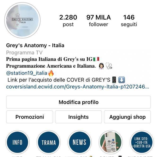 Greys_AnatomyIT's tweet photo. Siamo 𝗧𝗢𝗥𝗡𝗔𝗧𝗜 𝗦𝗨 𝗜𝗡𝗦𝗧𝗔𝗚𝗥𝗔𝗠!👩🏻‍⚕️🩺 

Potete trovarci come: greysanatomy_italiaig

 o cliccando su link: https://t.co/yglXvjEB2I

#GreysAnatomy #Station19 https://t.co/tW7iBIf7Yp