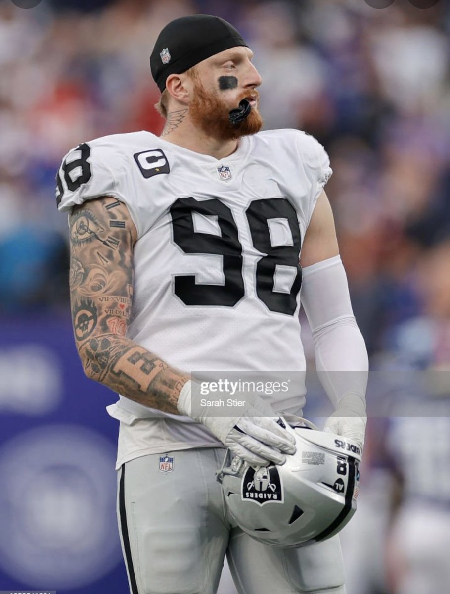 BaldyNFL's tweet photo. .@Raiders @CrosbyMaxx the Condor just became a 100 million dollar man. From pick #106; it’s what a relentless work ethic and a desire to be great can do. Congrats to the Condor. Can’t wait to watch improvement in 2022 and beyond #opportunity #mamba #BaldysBreakdowns https://t.co/emEaS9VQuc