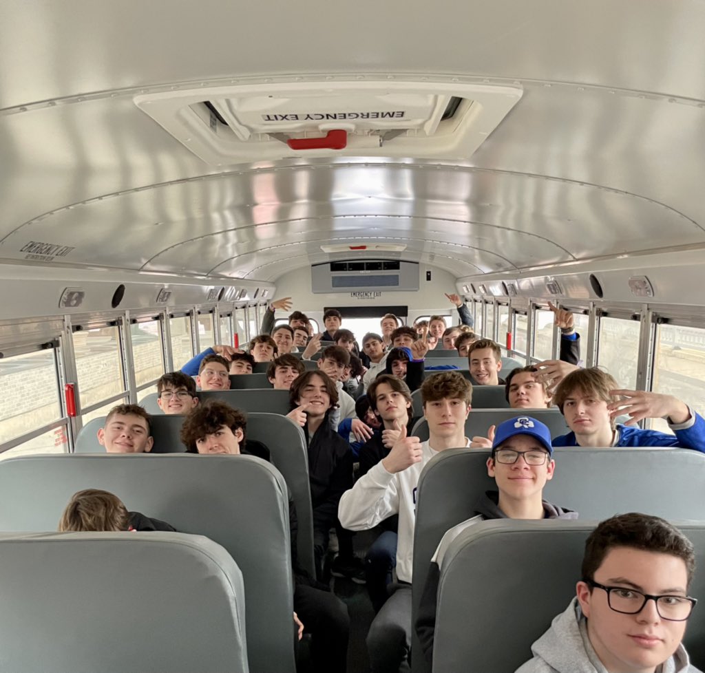 CC DECA on our way to support <a href="/dcchockey/">DCC HOCKEY</a> in the D1 State Semi-Final!!! #CCPride