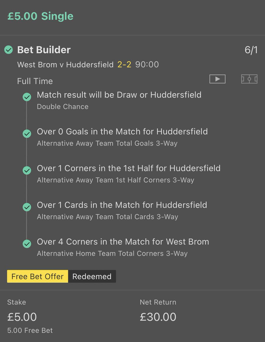 😍 | 6/1 WINNER AGAIN!

AMAZING NIGHT AGAIN ON <a href="/ValueBetSpotter/">The Value Bet Spotter</a>!!!

If you give us a free bet, we will punish you @Bet365.

LIKE AND RETWEET IF YOU WANT ANOTHER!!!!!!
