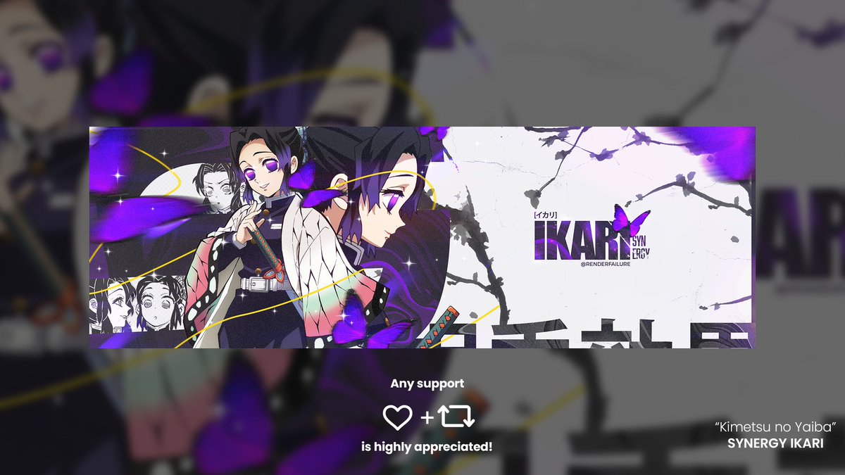 lightspurpose's tweet photo. This was my entry for @TeamSynergy
's #VisualsRC however, life has been kicking me in the ass recently and I never had the motivation to post/ finish the whole project.
Didn't want it to go to waste so here's a Twitter header @renderfailure https://t.co/ZXF7CwQDMw