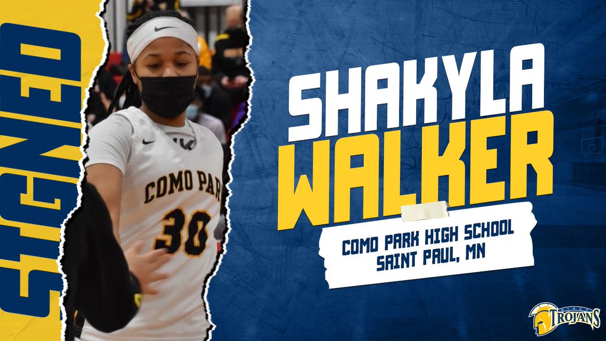 NIACCWBball's tweet photo. Congratulations to future NIACC Basketball player Shakyla Walker and her St. Paul Como Park team for winning their Section Championship last night! 🏆🏀🔵🟡 https://t.co/IsGNHdWTns