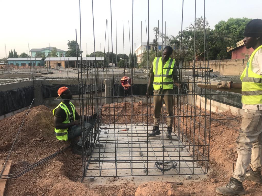 beksfel's tweet photo. Casting of ground beams and installation of Baptismal Fountain reinforcements ongoing at site

#beksfelconstructionsLtd #constructionproject #buildingyourvision #constructionislife https://t.co/4Pz0IhtXVG