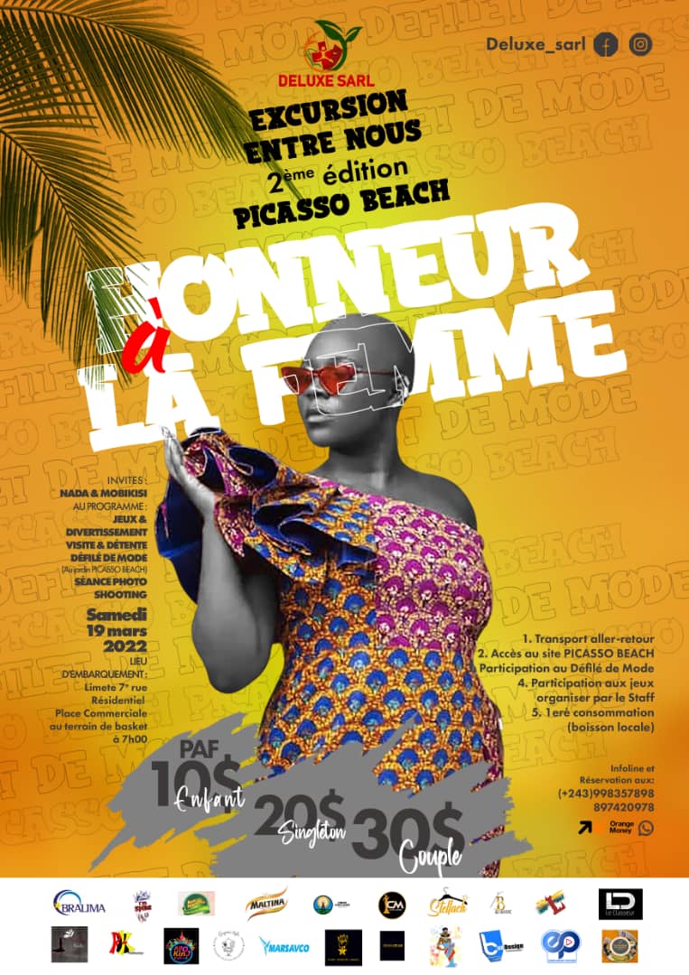 LStellach's tweet photo. 📌COMMUNIQUÉ OFFICIEL
Nous sommes à 1 semaine  de notre double événement: EXCURSION ET DÉFILÉ DE MODE✂️
Merci de donc maximiser ensemble avec nous tous les moyens possibles pour la réussite de cet événement.
💌Contactez-nous au +243814459977 ou encore sur stellachmark@gmail.com https://t.co/pgTdHjMMxQ