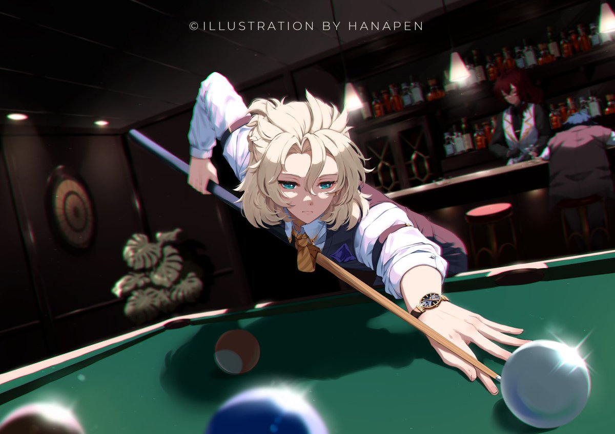 HanaPen5's tweet photo. Finally done!🎱✨
#Genshinimpact #原神 https://t.co/io539EBKwb