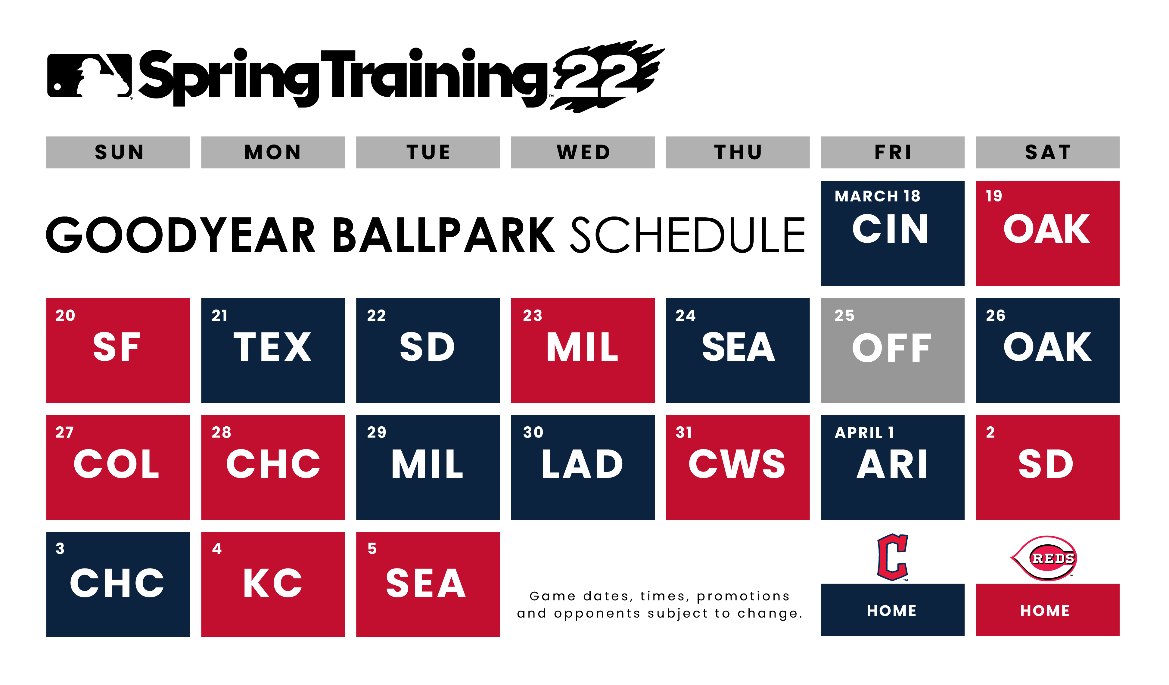 Goodyear Ballpark Events Today 52