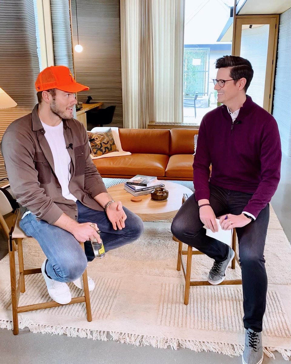 TrevorScottATX's tweet photo. Friends, @colton is a totally delightful, thoughtful guy. I had a great time chatting with him at the 3D printed @ICON3DTech #HouseZero this afternoon. This busy guy has a lot of cool stuff coming up, including his new @CBS reality adventure #BeyondTheEdge!
#SXSW #SXSW2022 https://t.co/5eKqSPHgxq