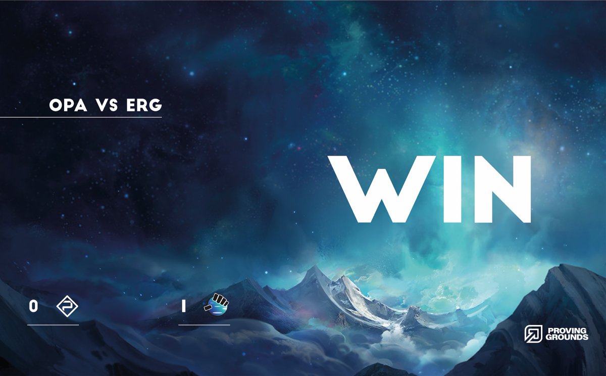 Una partita al cardiopalma ci regala l’accesso ai playoff e il terzo posto in classifica! 😎 

GG <a href="/aNc_Outplayed/">aNc Outplayed</a> e in bocca al lupo per il tiebreaker 💪

#EmbraceTheRevolution #ProGro
#ERGWIN