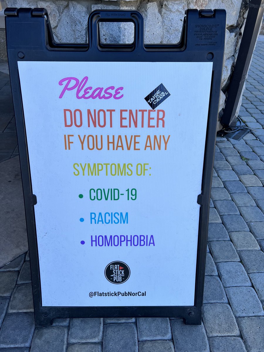 This should be posted outside of every establishment in America.