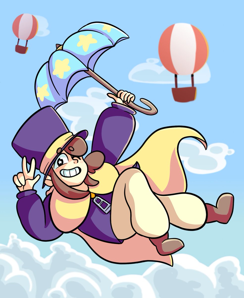 I redrew some old Hat in Time fanart. This game is so cute and I love it very much!!
#AHatInTime #AHatInTimeFanart #AHIT #AHITfanart