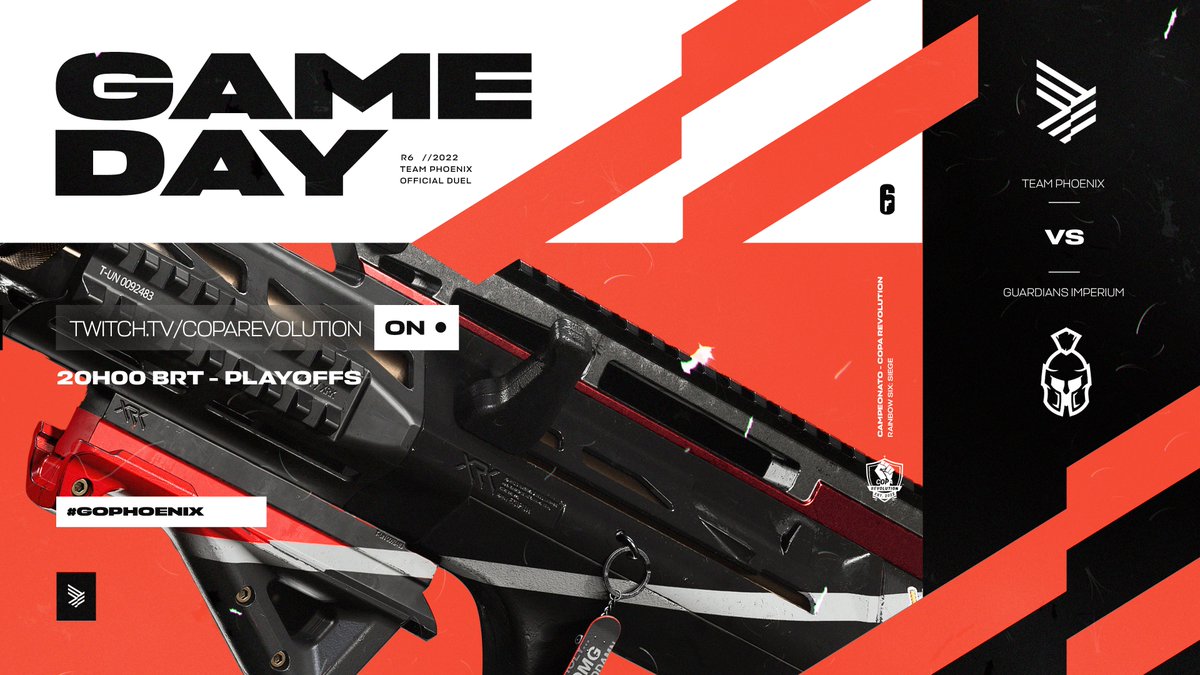 (R6-PC)

Hoje tem maaaaais. é hoje que a Phoenix vai atear fogo nos Guardiões do Império. 🦅🔥

📺Twitch.tv/CopaRevolution
#GoPhoenix #AvedeFogo