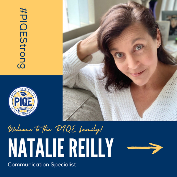 PIQEUSA's tweet photo. Join us in welcoming Natalie Reilly to the #PIQEteam!🎊⁠
Natalie is a natural born story teller, &amp; she's joining our team as our newest Communication Specialist. Welcome Natalie!🥳⁠

https://t.co/JuEWfd0Ykv

#PIQE35 #PIQEstrong #PIQEfamilies #PIQEParents ⁠#anniversary #PIQE https://t.co/0T3ZKzPv40