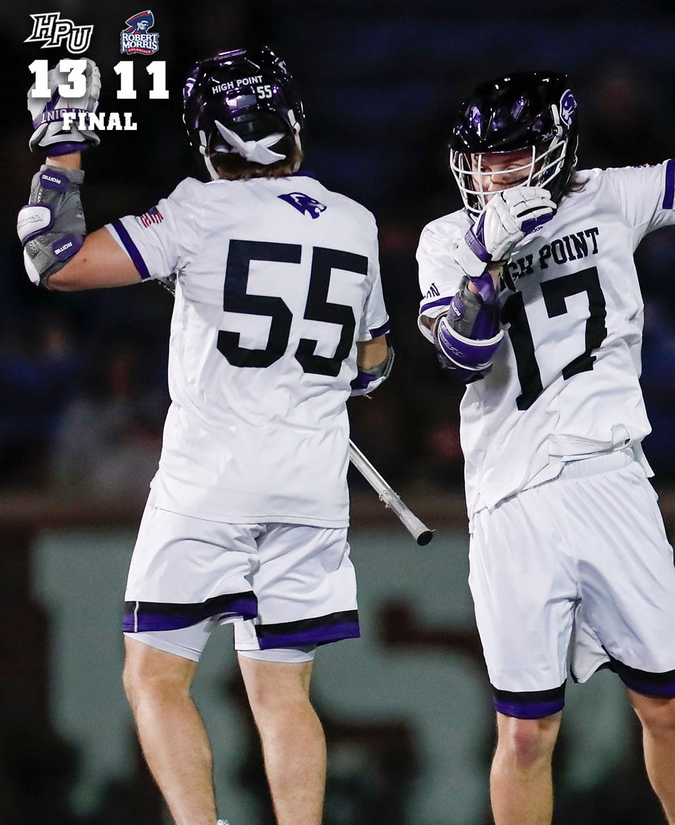 HPUMensLax's tweet photo. PANTHERS WIN on the road! 

#KTS x #GoHPU https://t.co/42aoUGQKcz