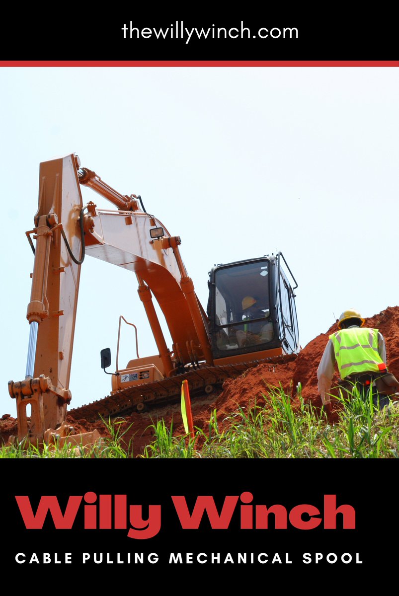 Willy Winch mechanical cable reeling spool is used as an excavator bucket attachment in the construction industry and is known for durability and reliability. thewillywinch.com
#excavator #excavation #cablepulling  #equipment #constructionequipment #contractorequipment