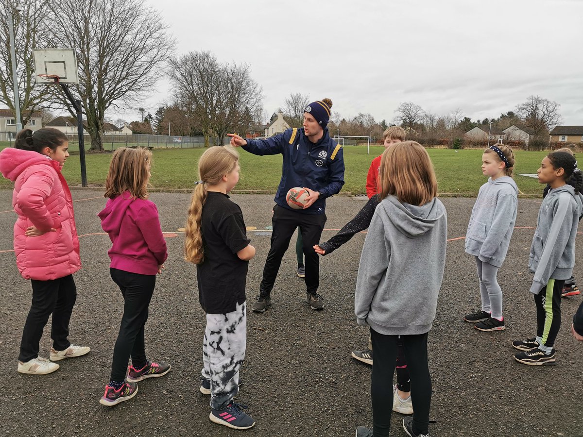 Our P5's really enjoyed the rugby training