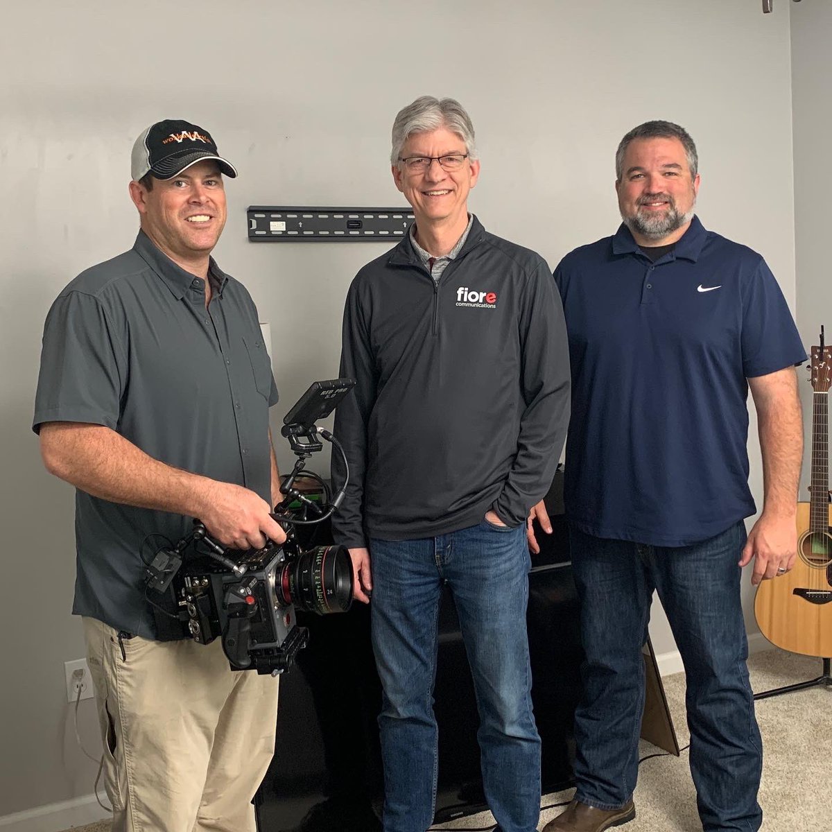 FioreComm's tweet photo. Rain or shine 🌦️ the show must go on! Here's a sneak peek of today's Barineau commercial shoot. A special shoutout to the Charlie Bravo Pictures team for doing an amazing job. #videography #tallahasseemarketing https://t.co/FjRQqVLkdw