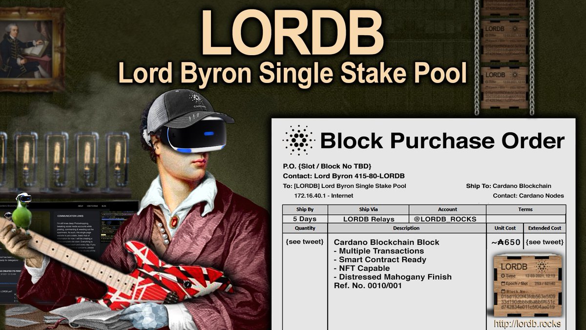 lordb_rocks's tweet photo. 📢BLOCK SCHEDULE
🧱3 blocks assigned in epoch #326🙌
(started today)
No reward today due to no blocks created in #324
Two epochs in a row w/blocks!✨
~Thank you for delegating with LORDB!😃
#cardano #ada #yoroi #Daedalus #nami #ccvault #CardanoCommunity https://t.co/o4TMUTH3NO