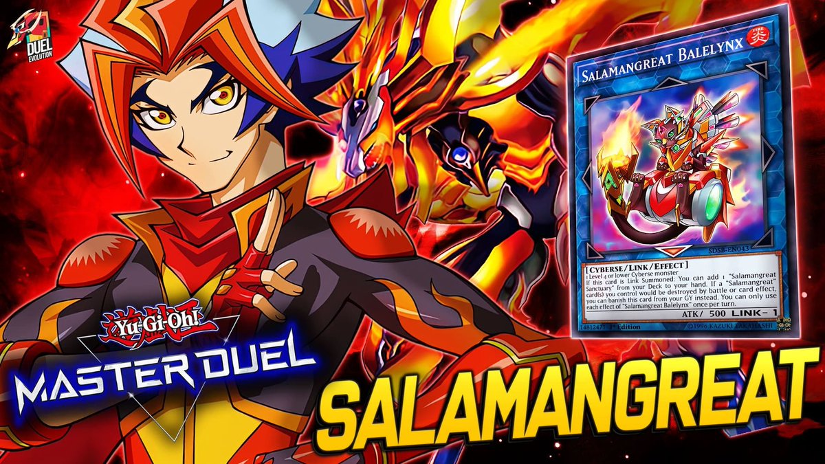 Ladies and Gentlemen! Salamangreat Deck | Gameplay  + Deck profile  |  MASTER DUEL Link: https://t.co/aLPVmA3kAf #MasterDuel #Yugioh #Salamangreat