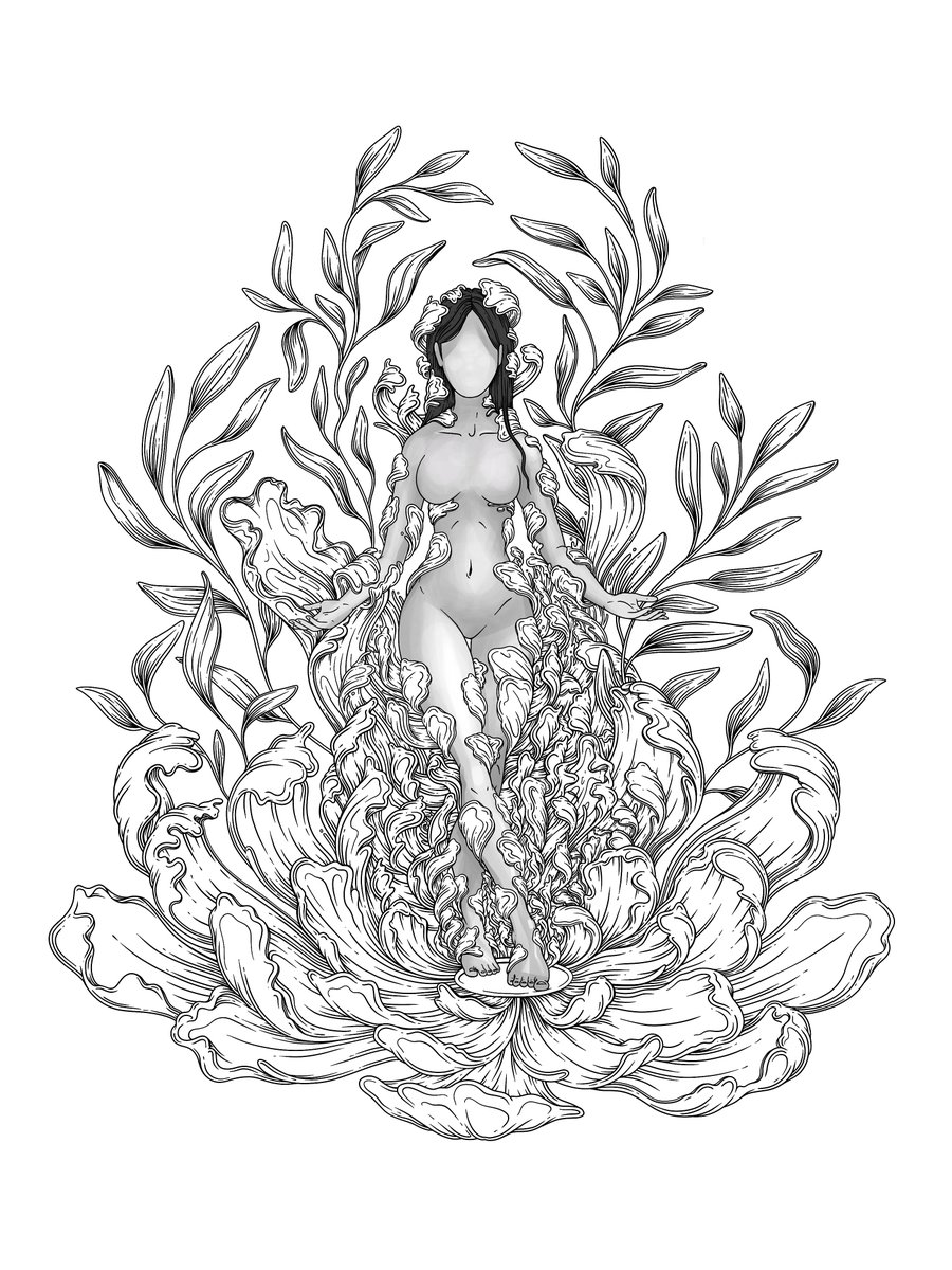 I'm so honored to be selected among 100s of participants to present my "Awakening" piece for 
<a href="/DoinGudHQ/">DoinGud ( :D , :D )</a>'s drop! Open edition for 24h priced at $100, with 10% of all proceeds going towards Save the Children in Ukraine 🖤 🇺🇦

doingud.com/creation/0xe13…