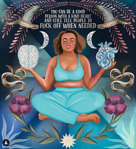 VisionsInBlueI2's tweet photo. It’s a tight rope luv 🥰
#womenempowerment #inclusiveart #quotesaboutlife #slayqueen #justsayin #selflove #mentalhealthmatters #boundaries #innerpower #sacredfeminine #livefearlessly #divinefemininespeaks #affirmations #bohemian #celestialart #moonchild #womenrising #magicart https://t.co/AcG0b5gC2y