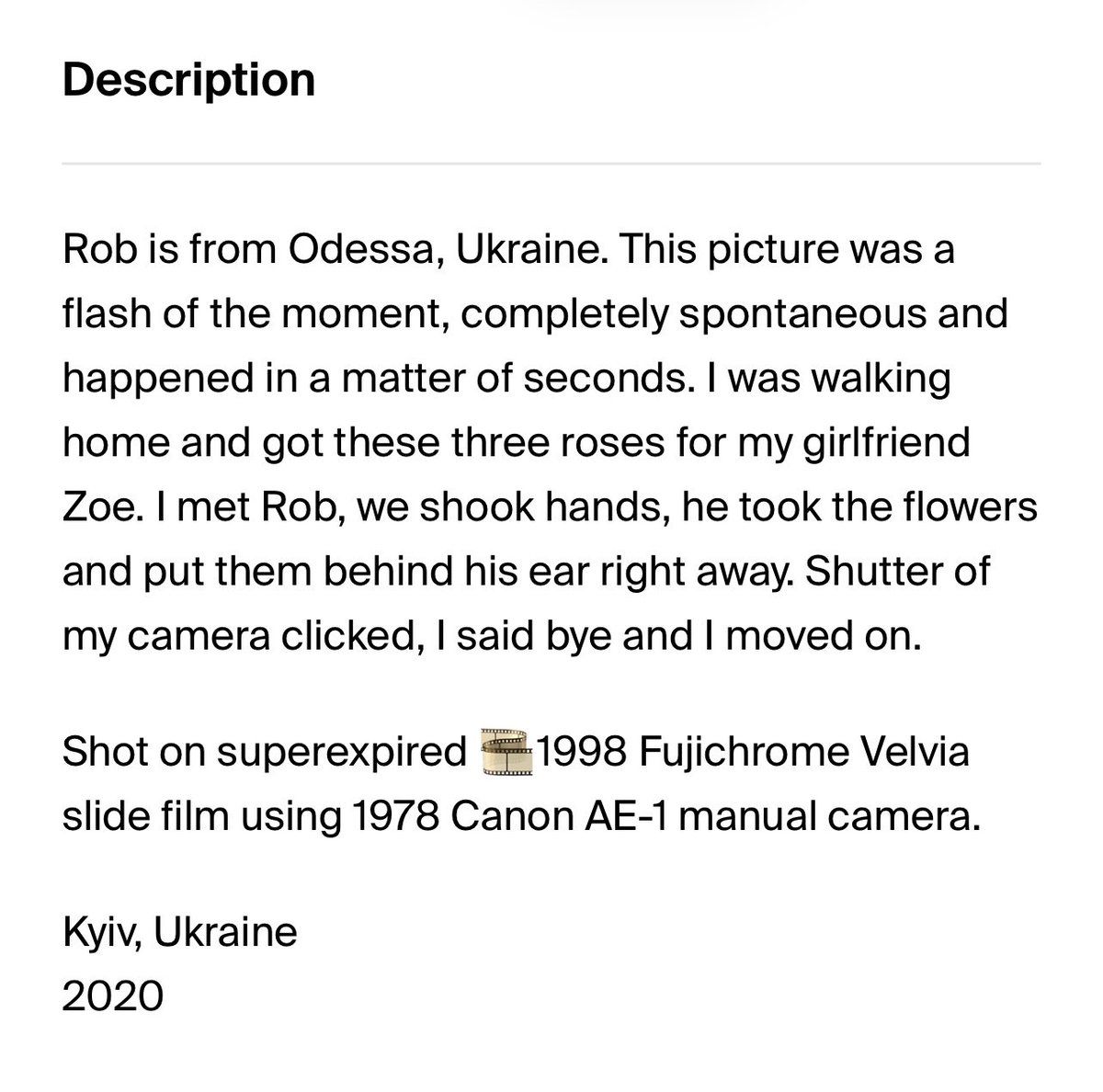 A captivating portrait photographed by <a href="/rozumnyib/">Bogdan Rozumnyi 🇺🇦</a> with a story equally thought provoking.

<a href="/foundation/">Foundation 🌐</a> #NFT #photography #art

foundation.app/@rozumnyib/mar…